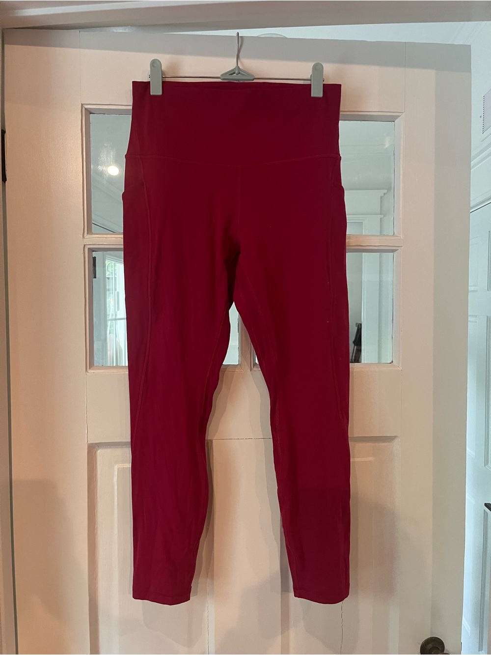 lululemon athletica Burgundy High-Rise Leggings